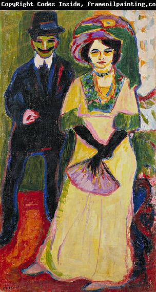 Ernst Ludwig Kirchner Dodo and her brother